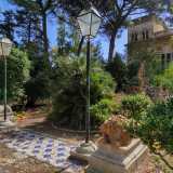 ...e veniamo accolti da due leoni in pietra, accovacciati ai piedi di due lampioncini, tra uno �zerbino� di maioliche